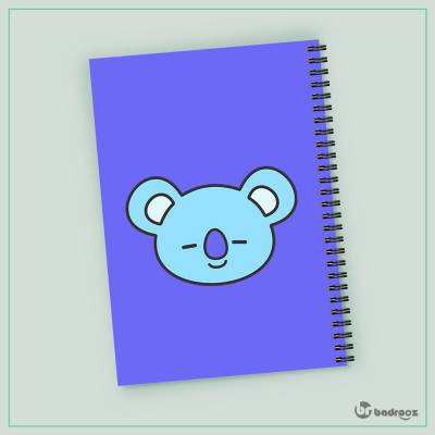 دفتر یادداشت bts bt21 koya