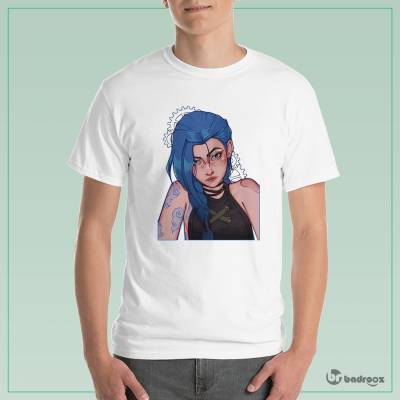 تی شرت مردانه jinx arcane