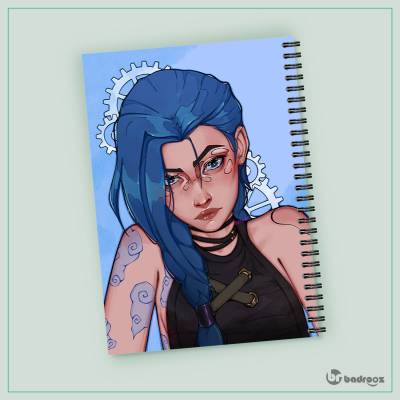 دفتر یادداشت jinx arcane