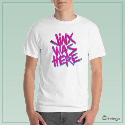 تی شرت مردانه arcane jinx was here