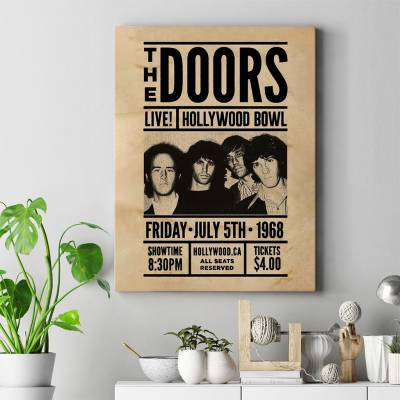 تابلو کنواس (بوم) The Doors2