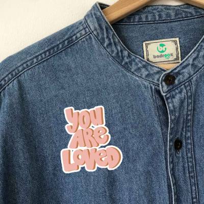 پچ حرارتی (برچسب لباس) طرح YOU ARE LOVE 02