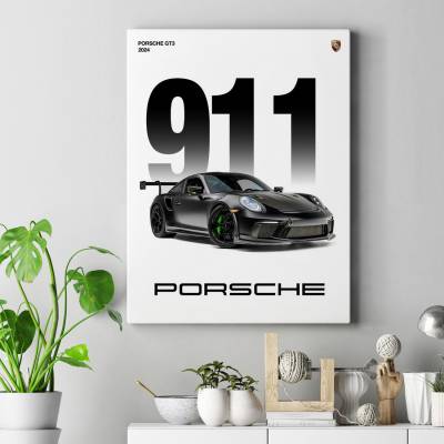 تابلو کنواس (بوم) پورشه 911