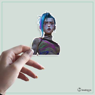 استیکر و برچسب جینکس (Jinx) - 2