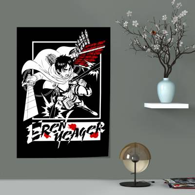 پوستر سیلک 2 Attack on titan
