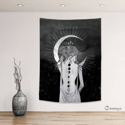 بک دراپ 3 moon girl