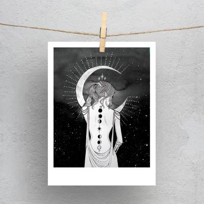 پولاروید(فتوکارت) 3 moon girl