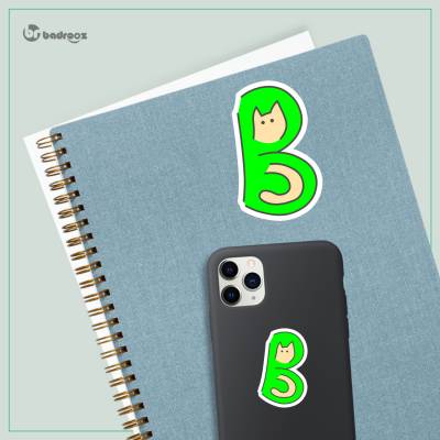 استیکر و برچسب H_CatLetterB1