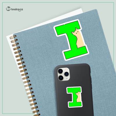 استیکر و برچسب H_CatLetterI1