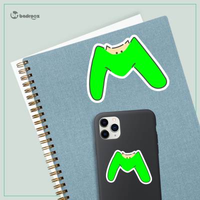 استیکر و برچسب H_CatLetterM1