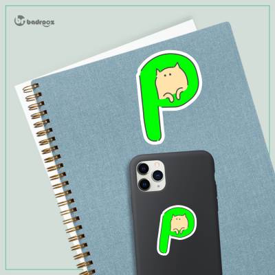 استیکر و برچسب H_CatLetterP1