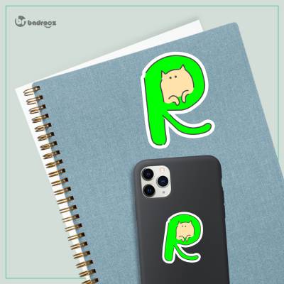 استیکر و برچسب H_CatLetterR1