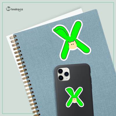 استیکر و برچسب H_CatLetterX1