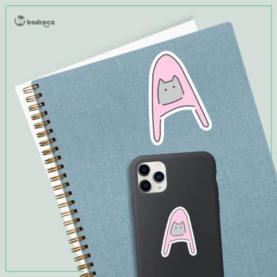 استیکر و برچسب H_CatLetterA2
