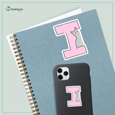 استیکر و برچسب H_CatLetterI2