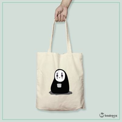 کیف خرید کتان (توت بگ) 6 Spirited Away