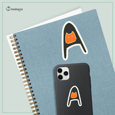 استیکر و برچسب H_CatLetterA3