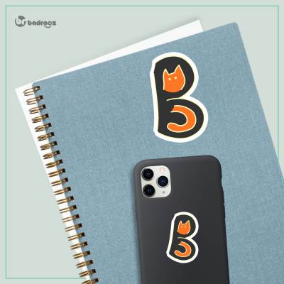 استیکر و برچسب H_CatLetterB3