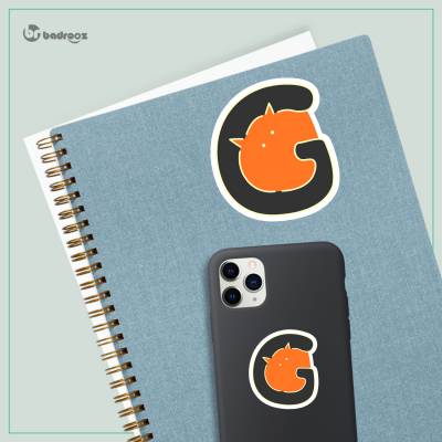 استیکر و برچسب H_CatLetterG3