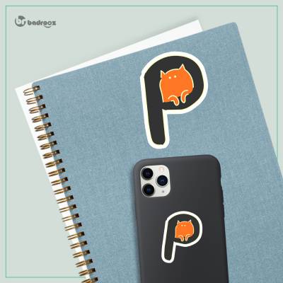 استیکر و برچسب H_CatLetterP3