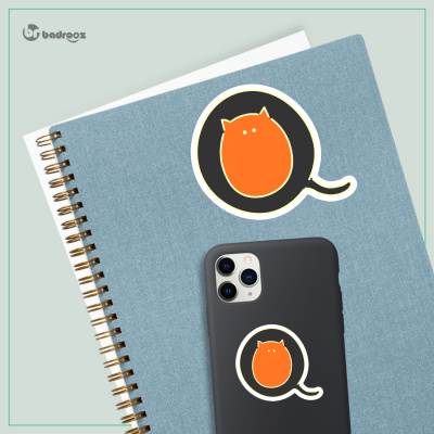 استیکر و برچسب H_CatLetterQ3