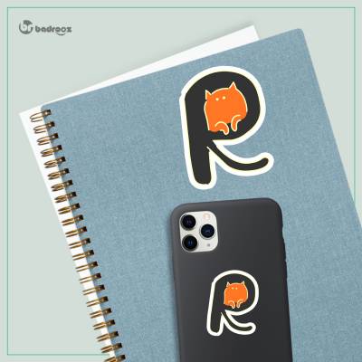 استیکر و برچسب H_CatLetterR3