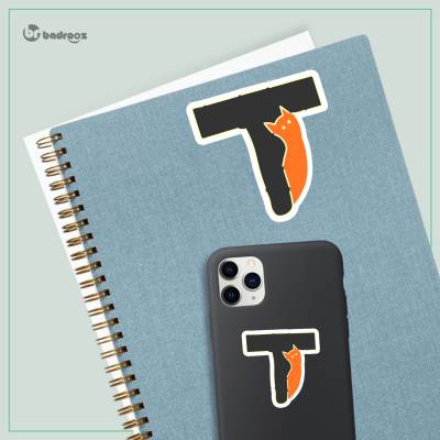 استیکر و برچسب H_CatLetterT3