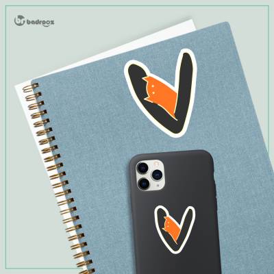 استیکر و برچسب H_CatLetterV3