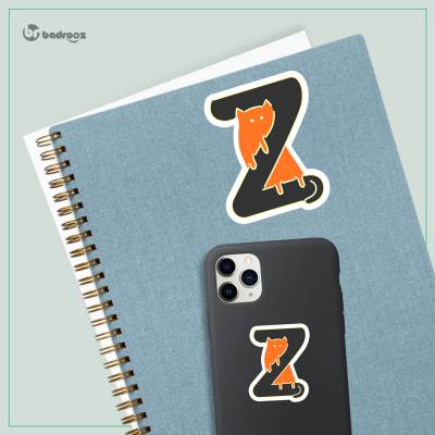استیکر و برچسب H_CatLetterZ3