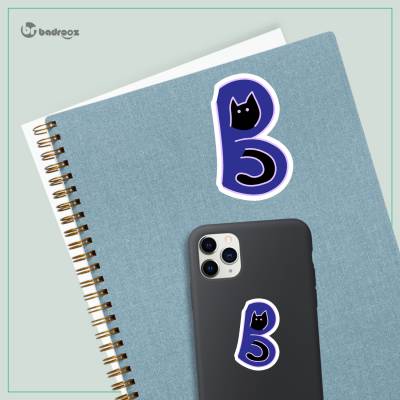 استیکر و برچسب H_CatLetterC4