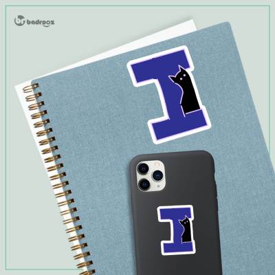 استیکر و برچسب H_CatLetterI4