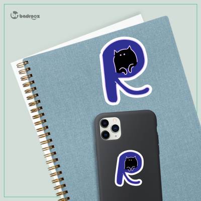 استیکر و برچسب H_CatLetterR4