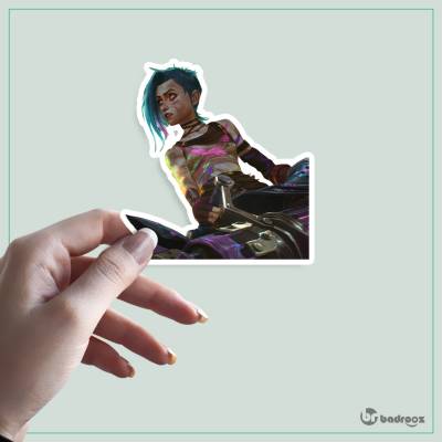 استیکر و برچسب جینکس (Jinx) - 3