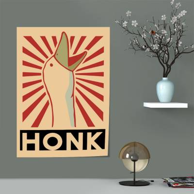 پوستر سیلک Honk