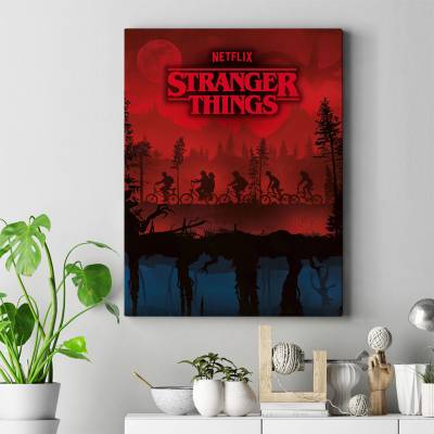 تابلو کنواس (بوم)  - Stranger Things