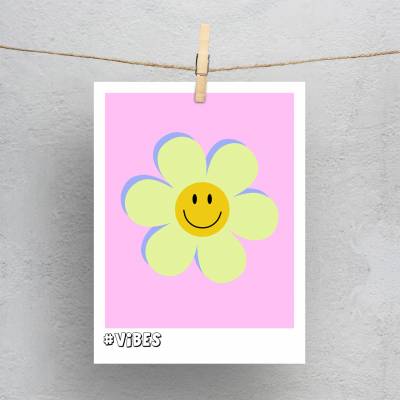 پولاروید(فتوکارت) smiling flower
