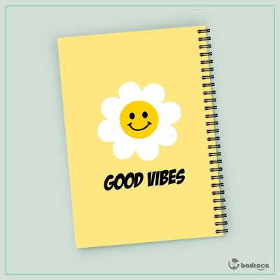 دفتر یادداشت flower vibe