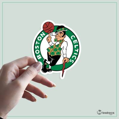 استیکر و برچسب لوگو تیم بسکتبال (BOSTON CELTICS)