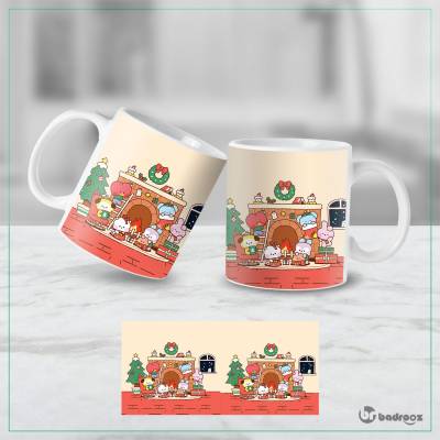 ماگ  bt21 christmas