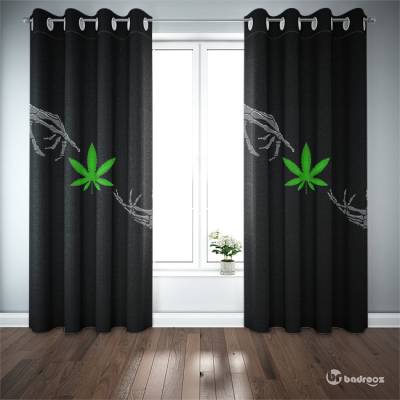 پرده پانچ آفرینش گل