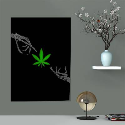 پوستر سیلک آفرینش گل
