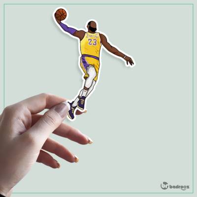 استیکر و برچسب لبرون جیمز - LeBron James