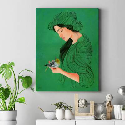 تابلو کنواس (بوم) -همنشین-
