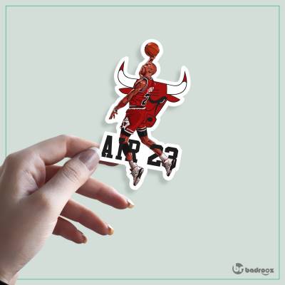 استیکر و برچسب مایکل جردن (Michael Jordan)
