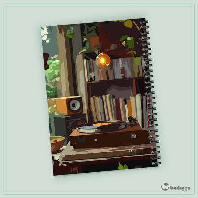دفتر یادداشت گوشه دنج