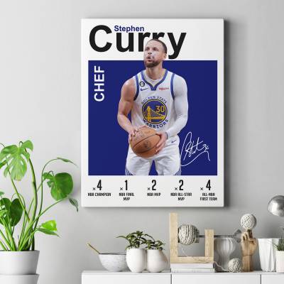 تابلو کنواس (بوم) استفن کری (Stephen Curry)