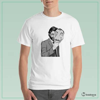 تی شرت مردانه سرقت پول - پروفسور  professor