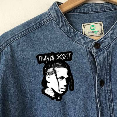 پچ حرارتی (برچسب لباس) تراویس اسکات  - Travis Scott