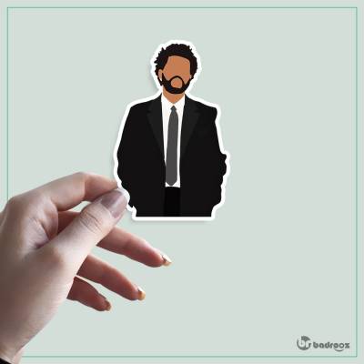 استیکر و برچسب د ویکند - The Weeknd 3
