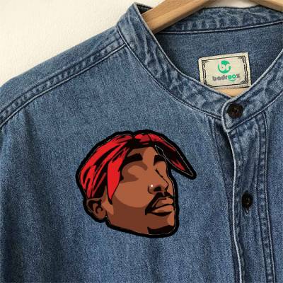 پچ حرارتی (برچسب لباس) توپاک شکور  - Tupac Shakur